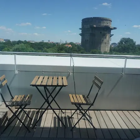 Augartenblick Penthaus 14 - Blick Zum Riesenrad Wiedeń Zewnętrze zdjęcie