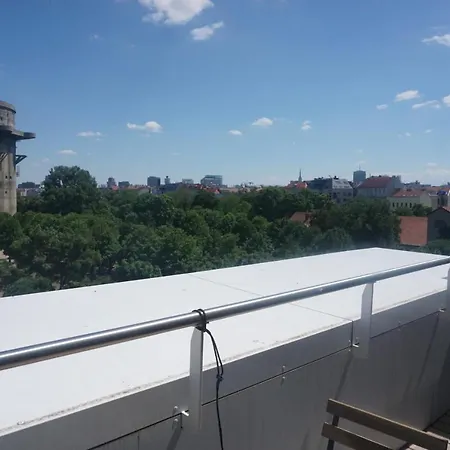 Augartenblick Penthaus 14 - Blick Zum Riesenrad Wiedeń Zewnętrze zdjęcie